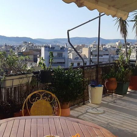 Penthouse Balcony Close To Acropolis Appartement Athene Buitenkant foto