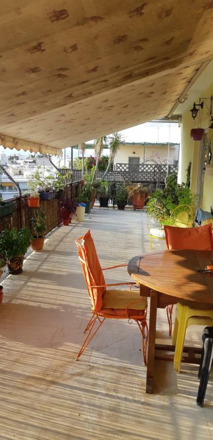 Penthouse Balcony Close To Acropolis Appartement Athene Buitenkant foto