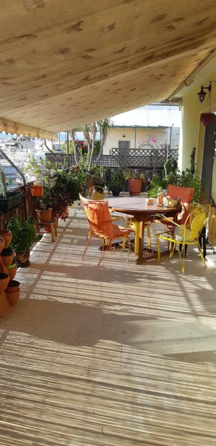 Penthouse Balcony Close To Acropolis Appartement Athene Buitenkant foto